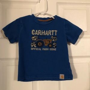 Baby boys farm Carhartt shirt
